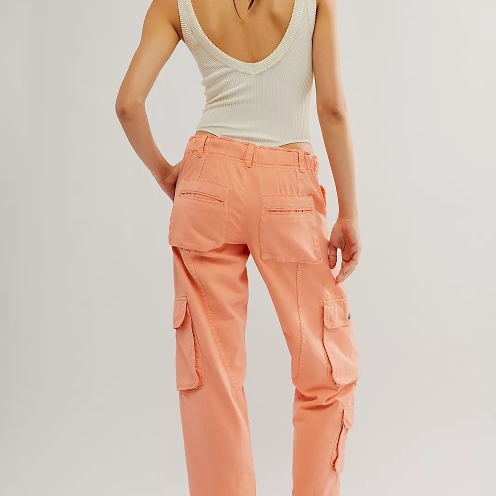 Free People Tahiti Cargo Pants BRAND NEW without TAGS L - Picture 4 of 5